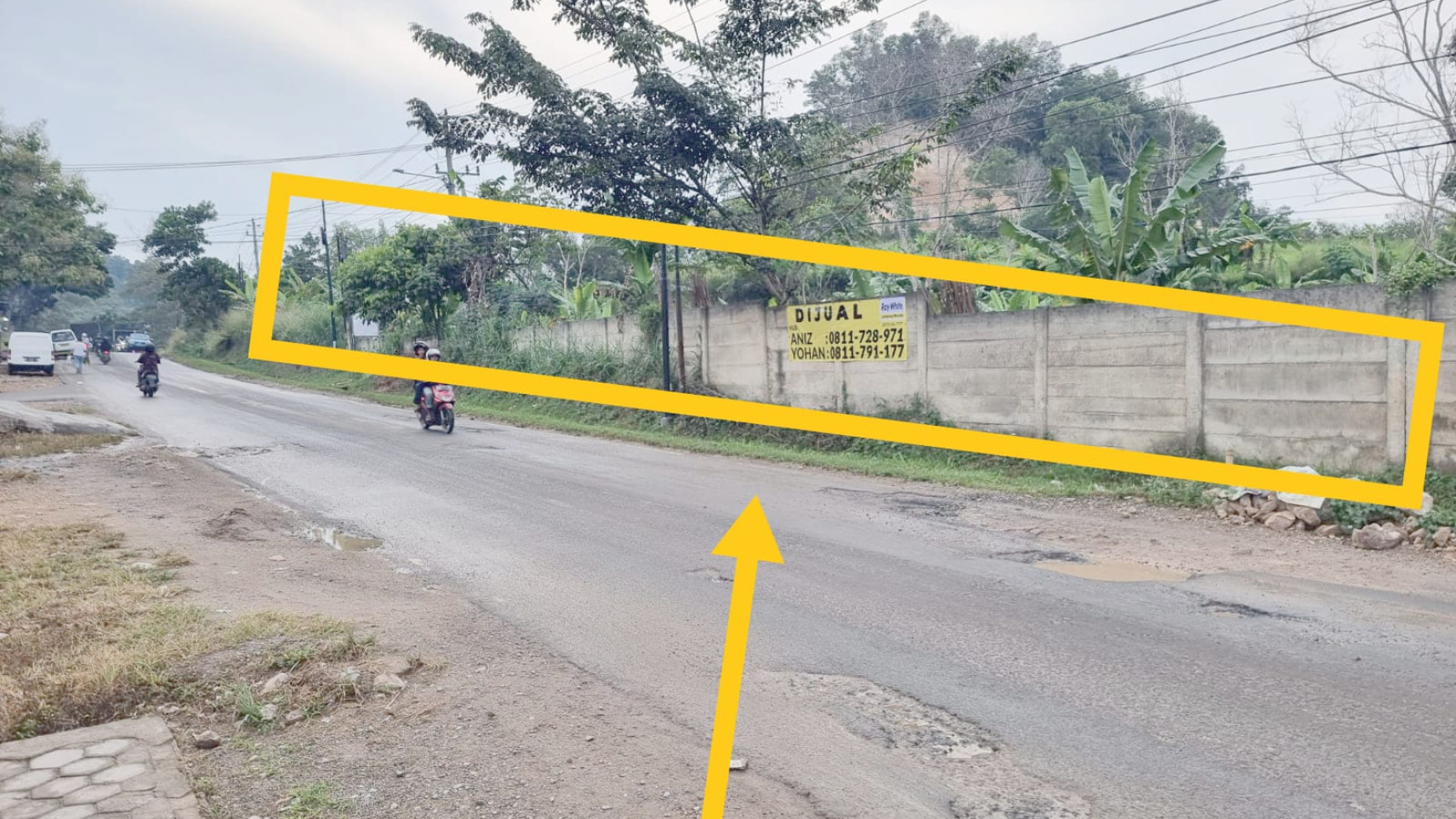 Dijual Tanah Pinggir jalan Campang raya,Bandar Lampung