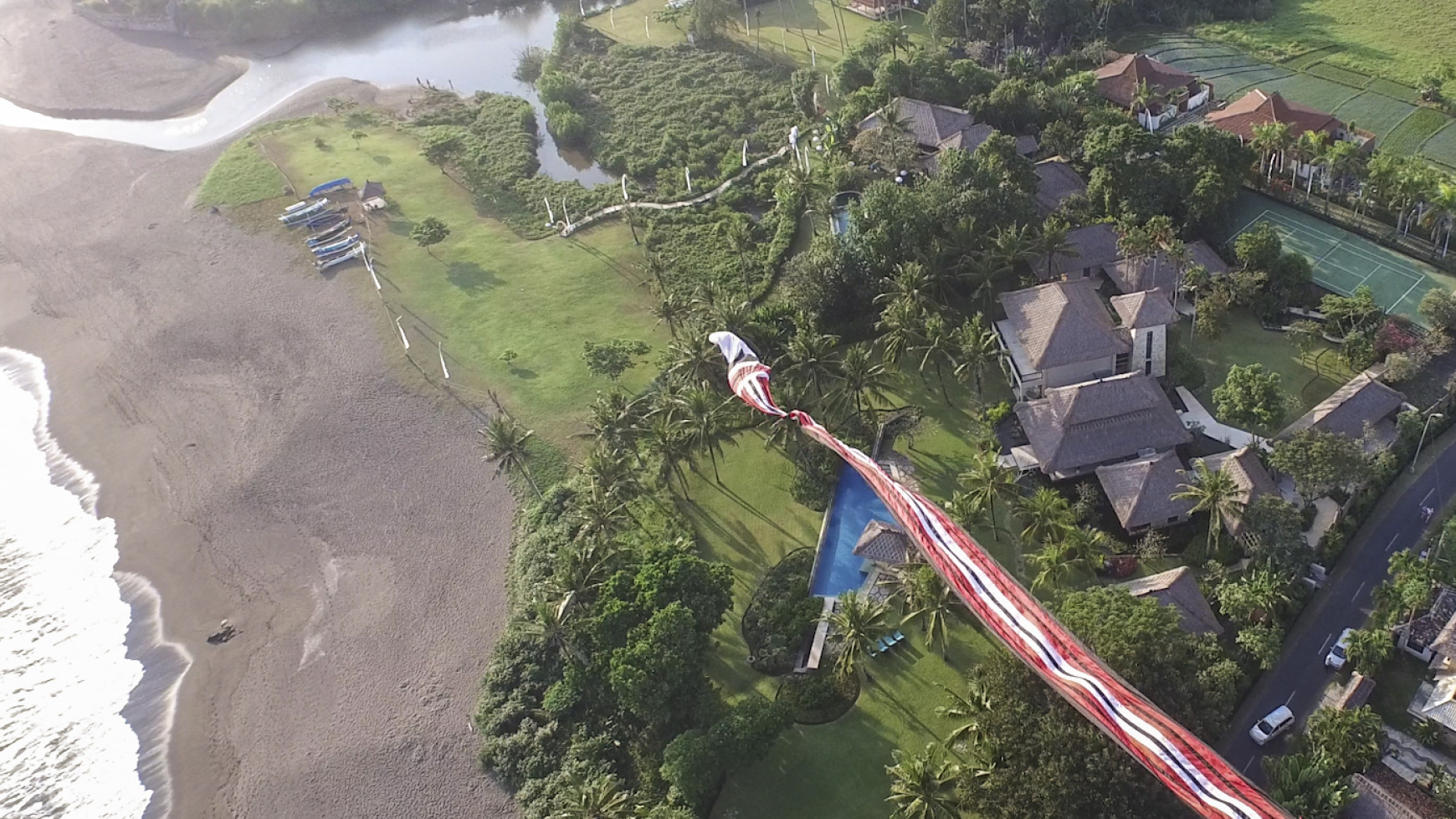 Prime Beachfront Estate of over 1 hectare presenting unique opportunity for redevelopment or lifestyle choice in Pererenan Canggu