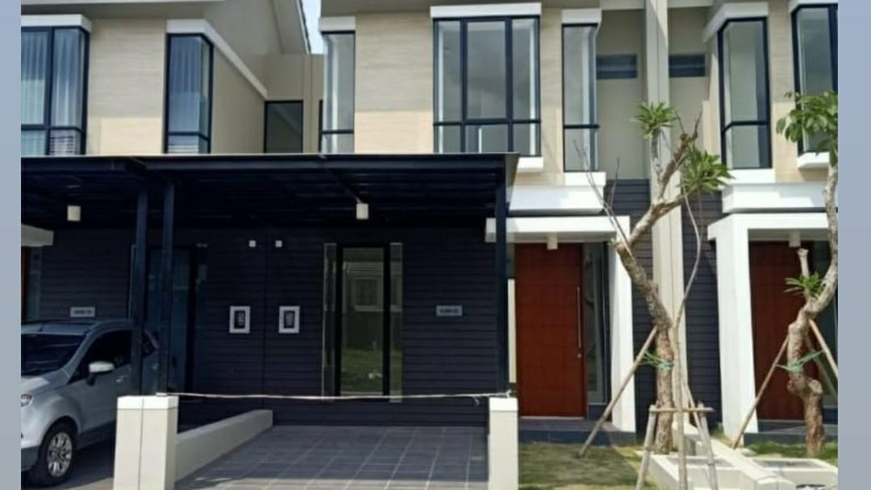 Disewakan Rumah Baru Gress North West Central Citraland Surabaya - PLUS unit AC Pendingin Ruangan + Canopy Carport