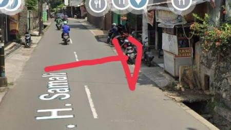 Kavling Di Pinggir Jl H Samali Pasar Minggu, Jakarta Selatan