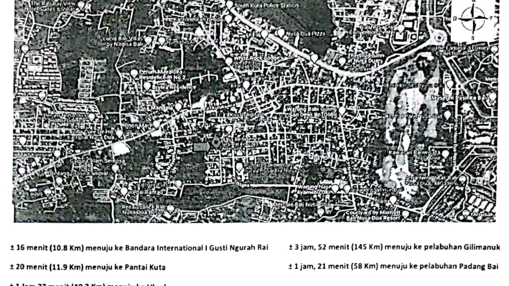 Dijual Hotel Berkonsep Villa dan Investasi yang Menguntungkan @Nusa Dua, Kuta Selatan, Bali