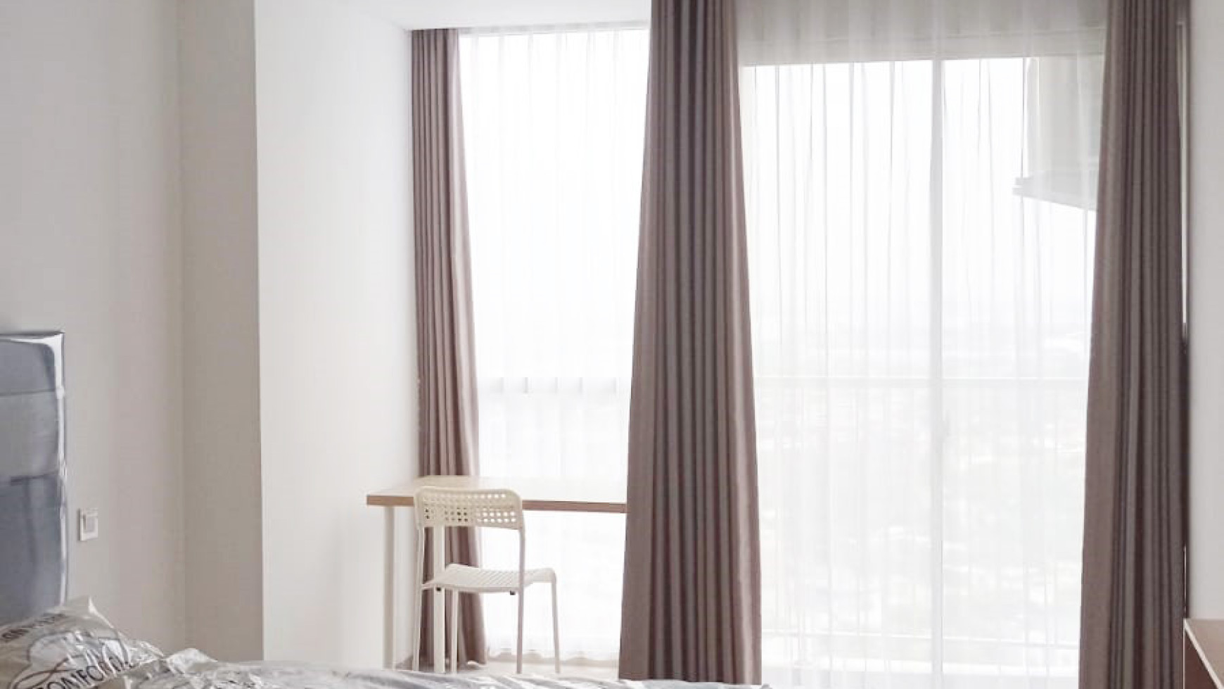 Apartemen di Pacific Garden Jakarta, Type Studio, Furnished, View Danau - EA -