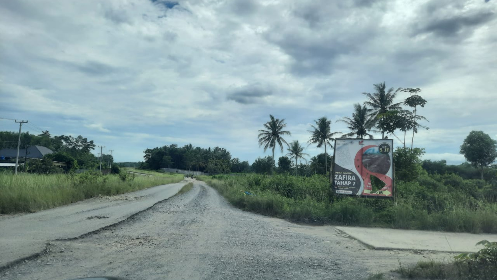 Tanah murah di Jalur dua ITERA kota baru Jati Agung