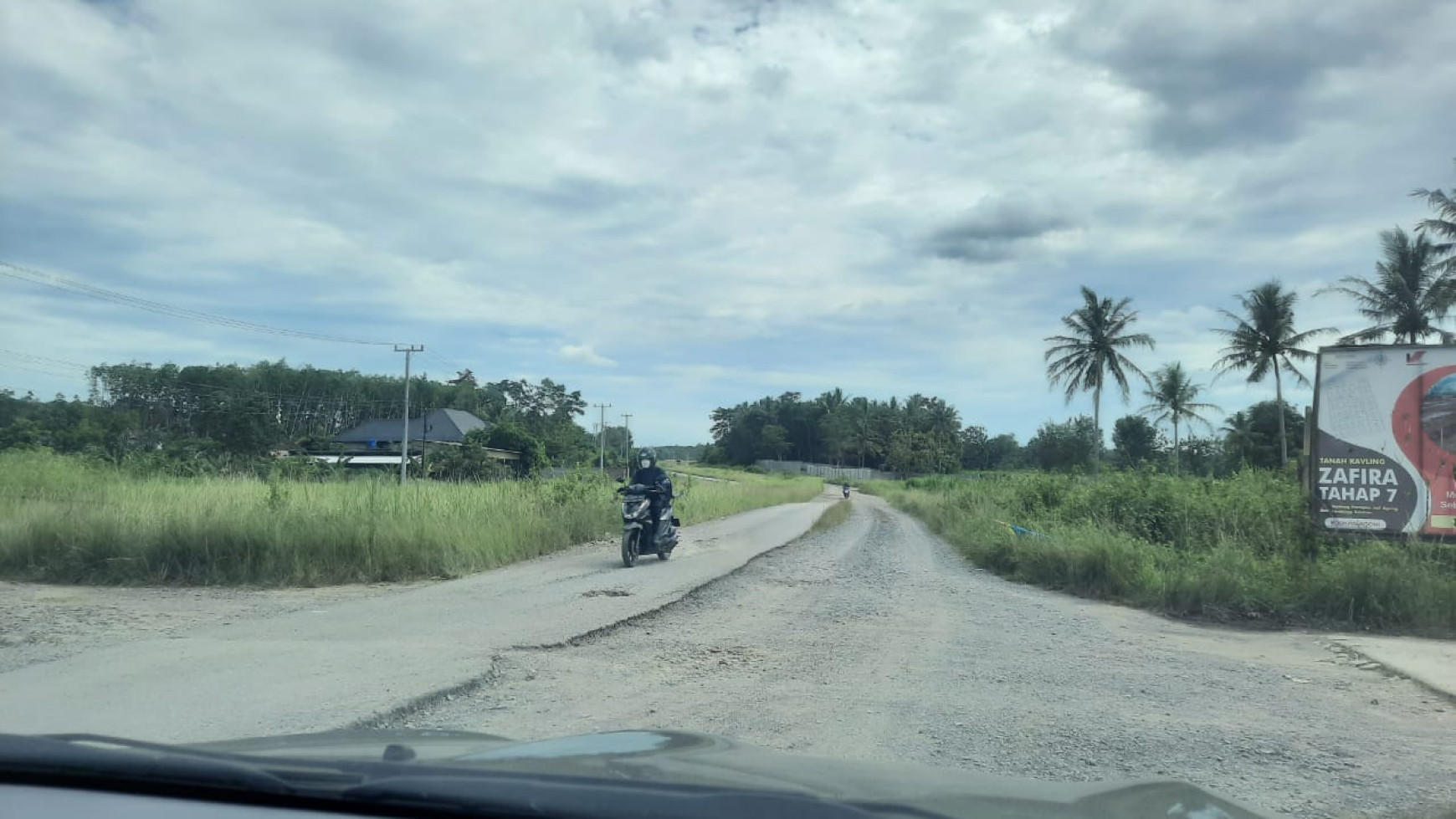 Tanah murah di Jalur dua ITERA kota baru Jati Agung