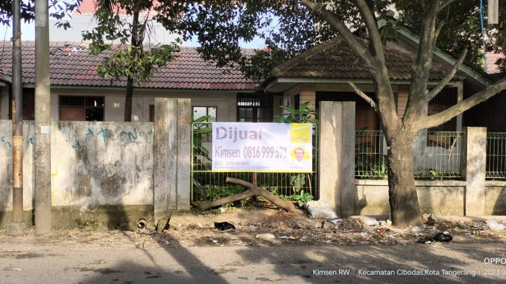 DIjual Rumah tua hitung tanah daerah karawaci