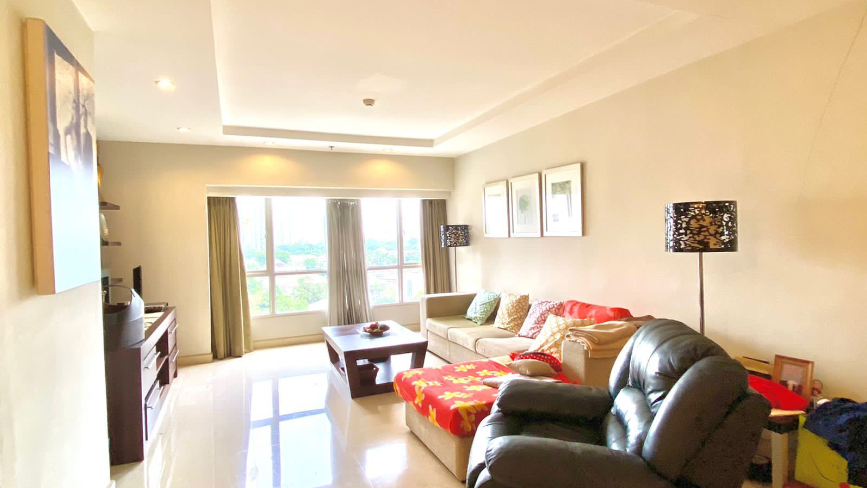 Disewakan apartemen Somerset Berlian 3 Br Permata Hijau