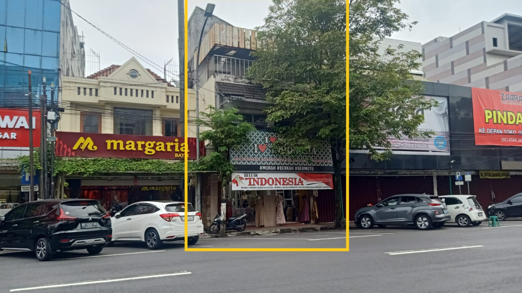 Ruko di Pusat Bisnis Jl.Urip Sumoharjo, Kodya Yogyakarta