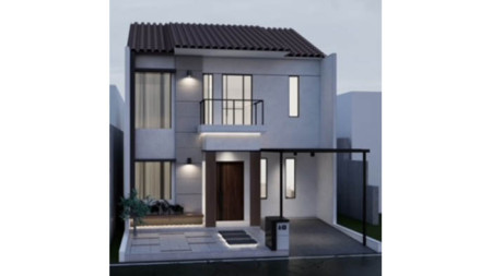 Rumah Metro Marina Barat, Ancol Luas 8x15m2