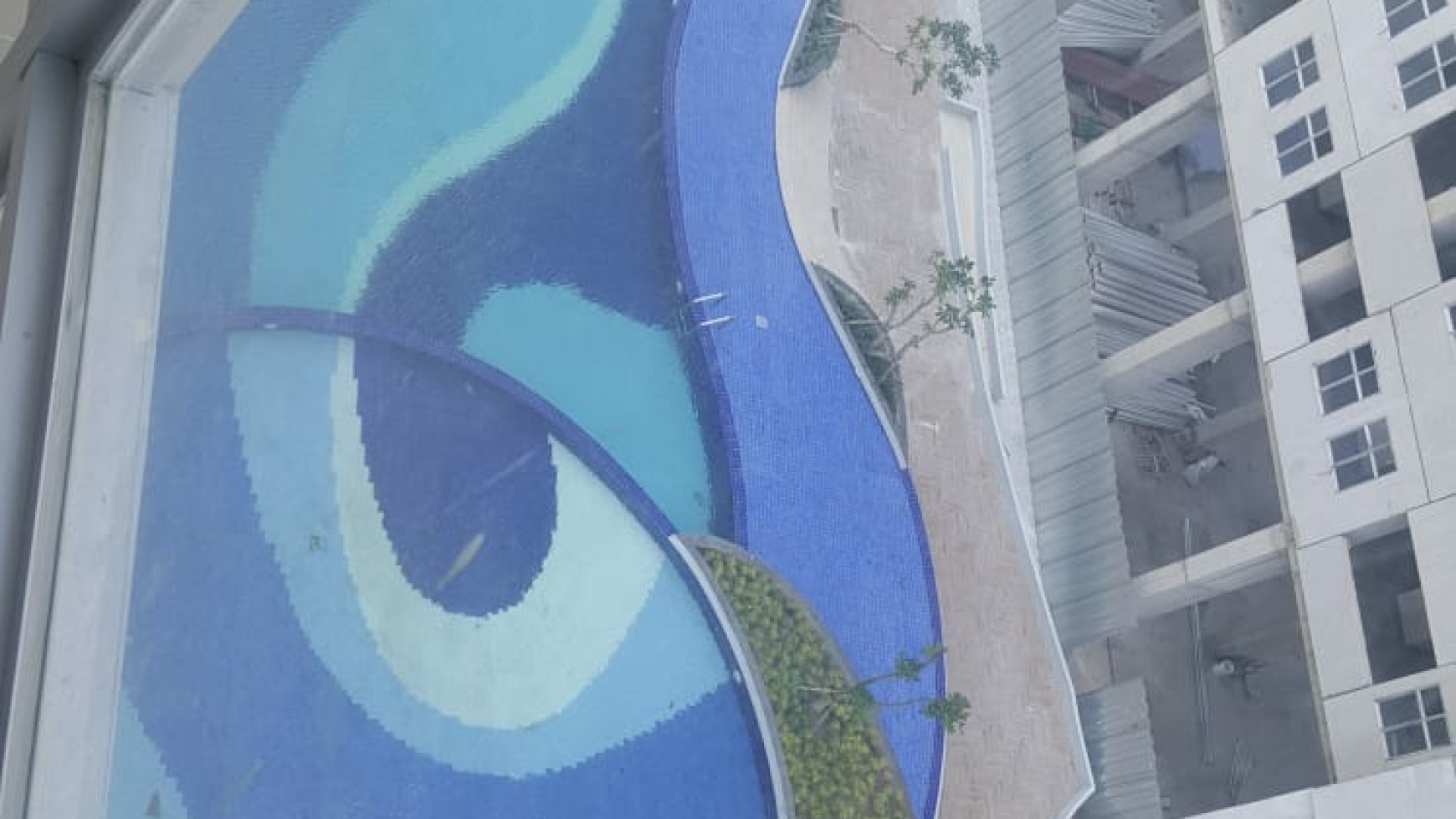 Dijual Apartemen Gunawangsa Tidar - 2 Bedroom- Surabaya Pusat Kota- Tower B , Lantai 17 - view Pool