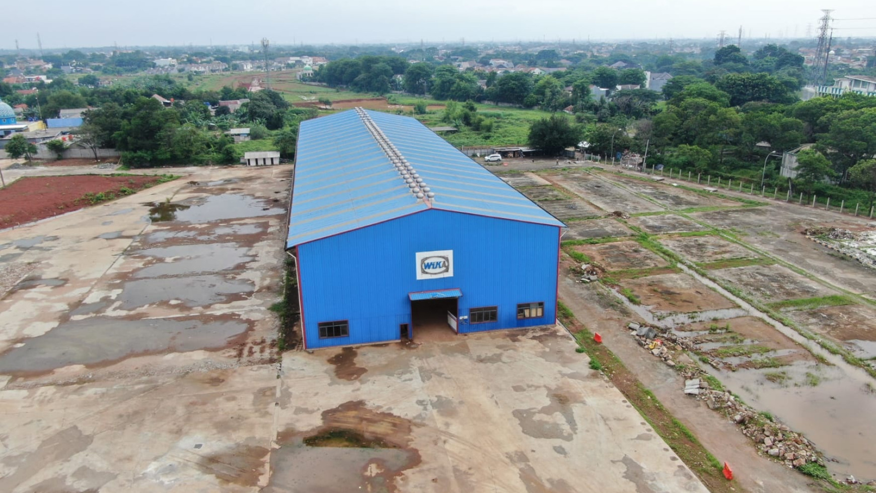 Gudang di Lokasi Strategis  cocok untuk Logistik 