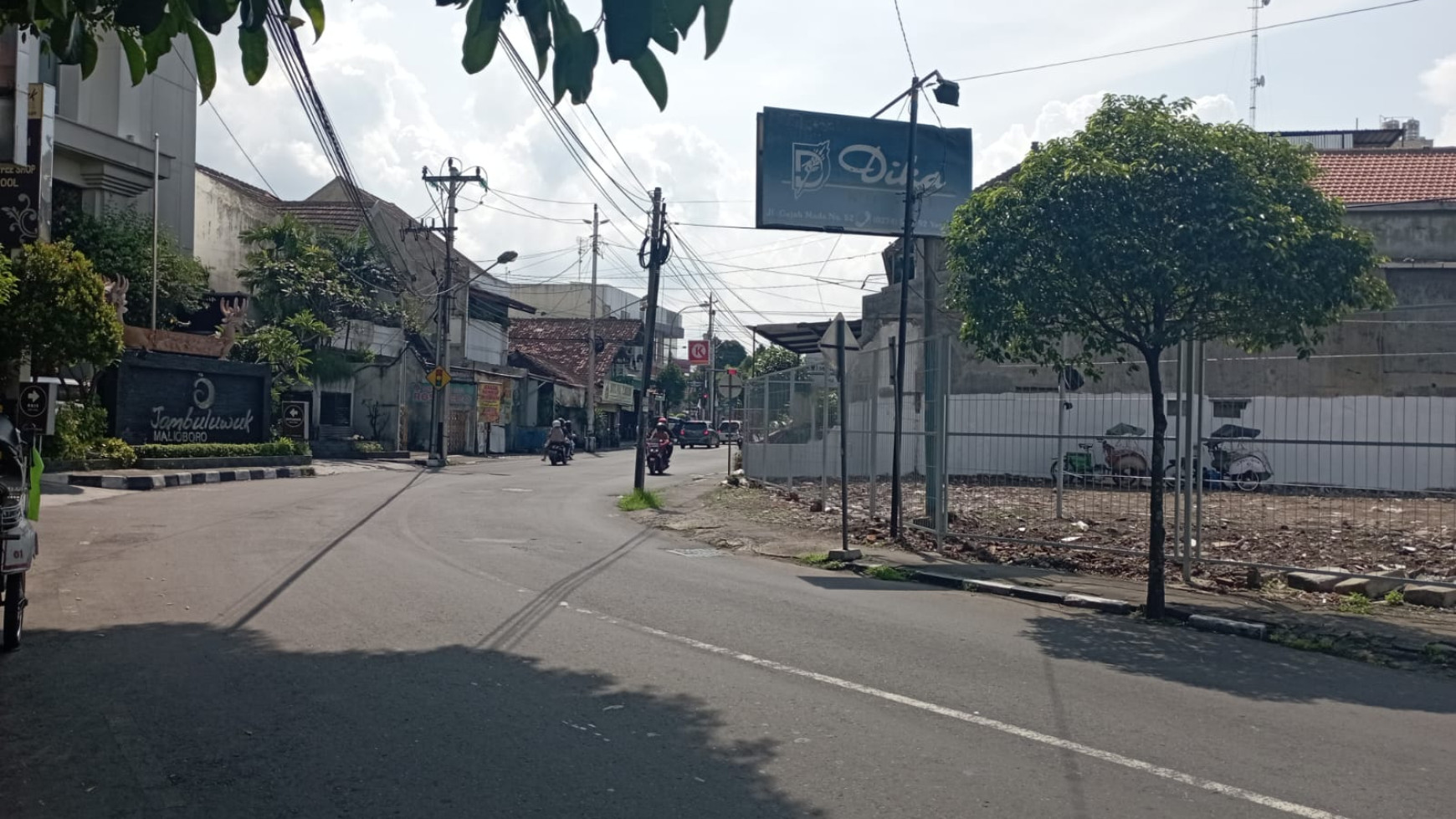 Tanah 475 Meter Persegi Di Jl Gajah Mada Dekat Superindo Jl Sultan Agung, Pakualaman Yogyakarta