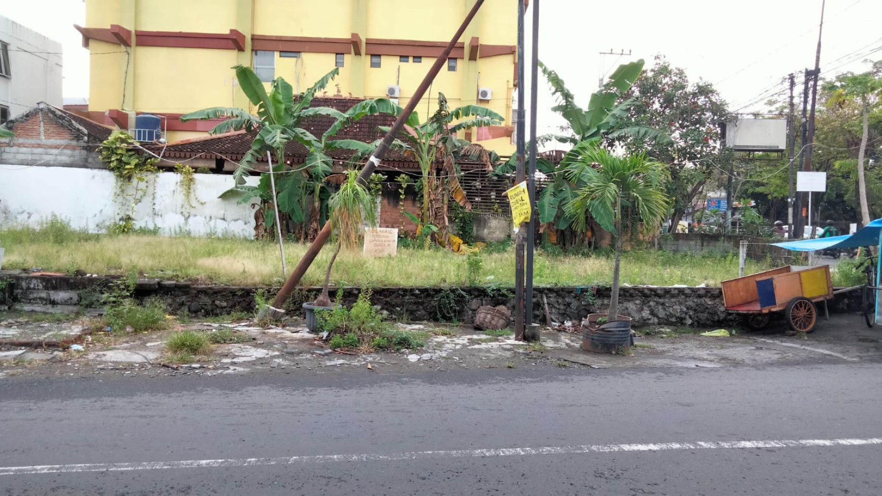 Tanah Untuk Usaha Tengah Kota Lokasi ramai Di Jl Menteri Supeno Yogyakarta