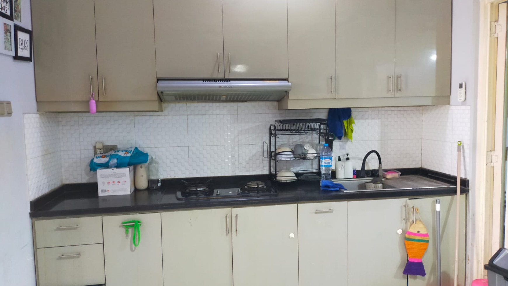 Rumah siap huni Furnished, dalam Cluster Keamanan 24 Jam di Bintaro