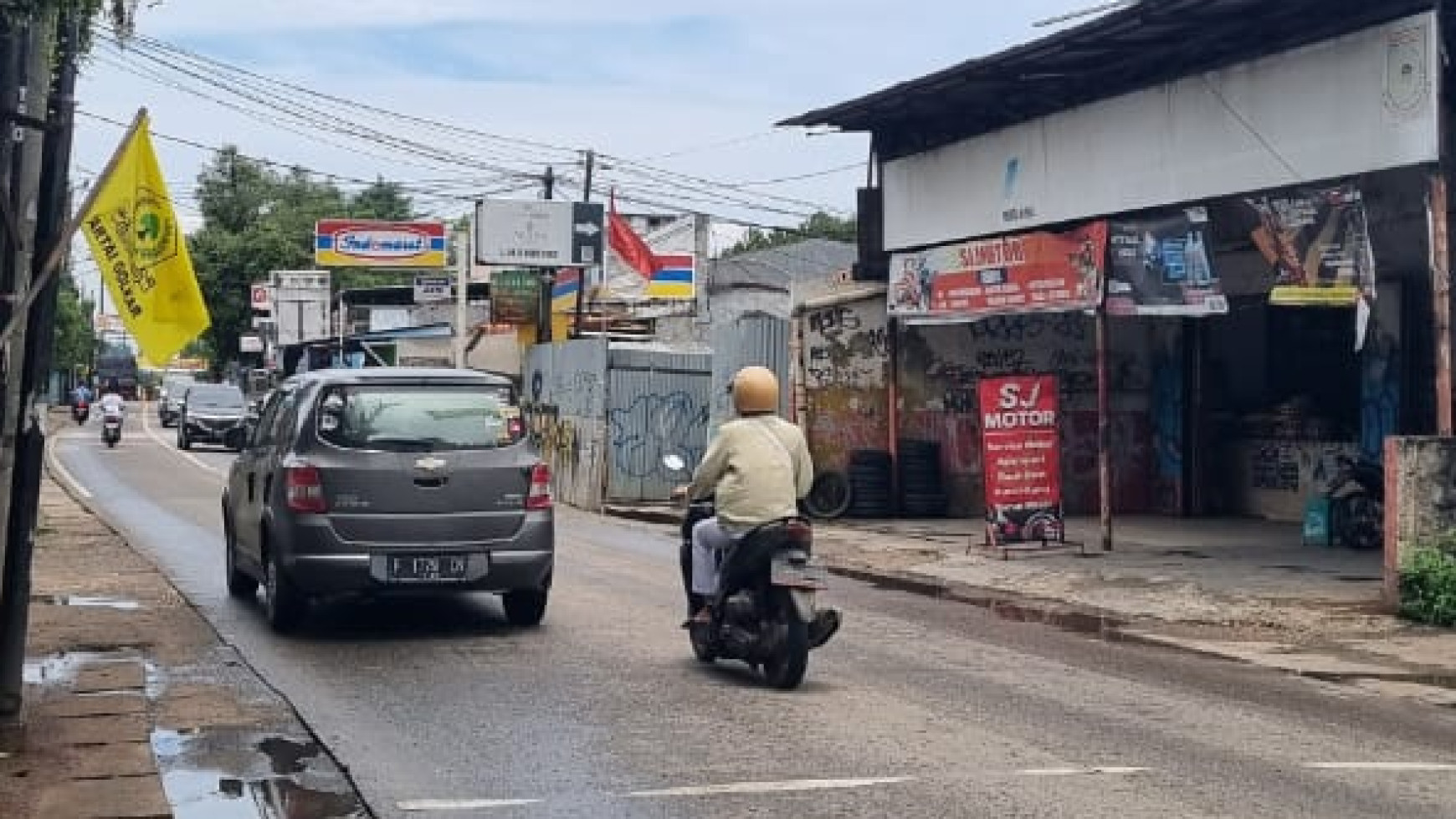 Kavling Siap Bangun, Lokasi Strategis Pinggir Jalan Raya @Kp. Buaran, Serpong