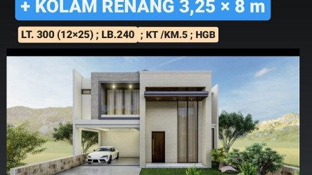 Dijual Rumah Villa Taman Dayu Plus Kolam Renang- Cluster Rosewood - Baru Gress - Mountain View - Siap Huni tahun 2023