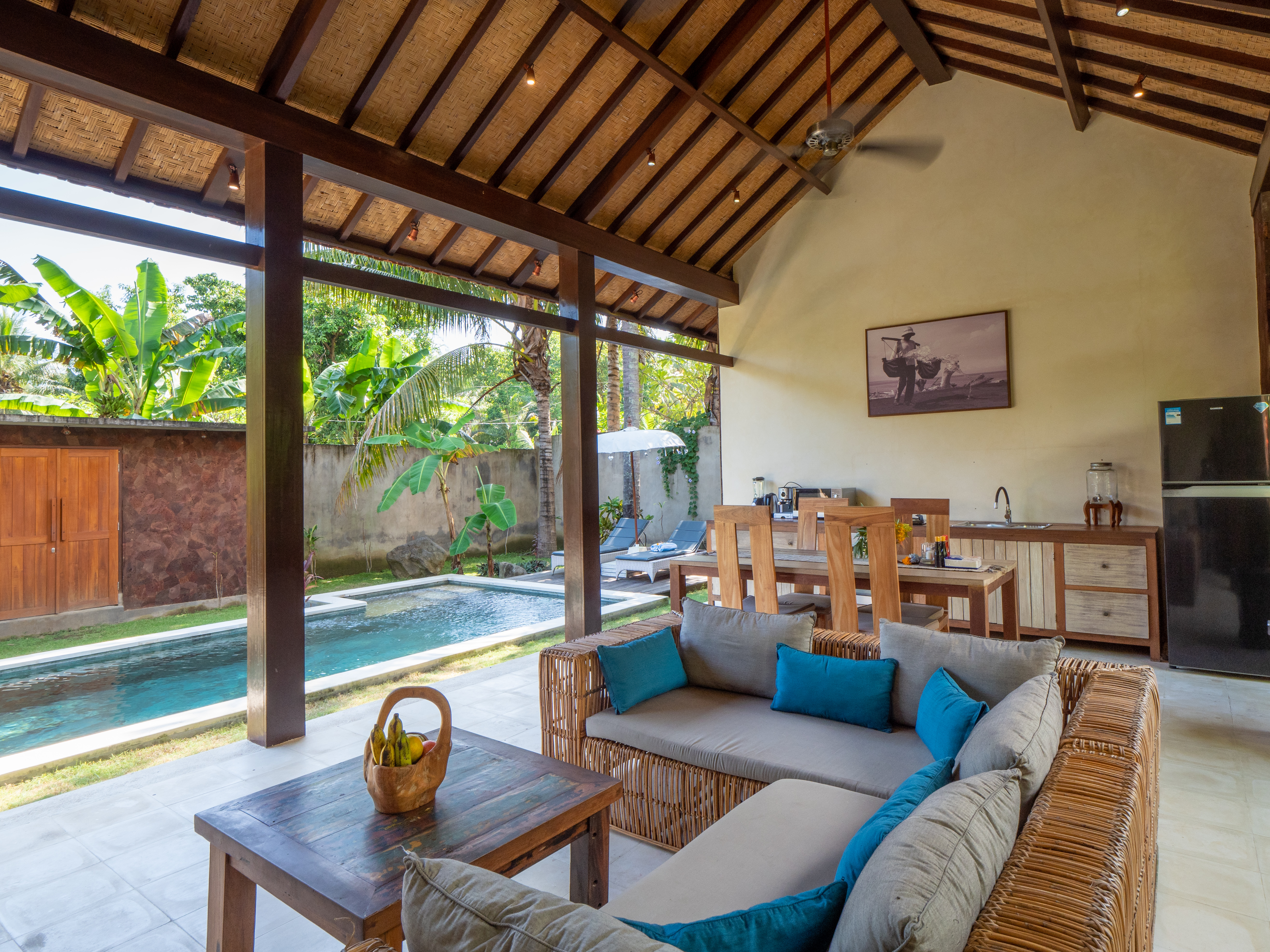 Package of 2 charming beachside villas for sale north Bali