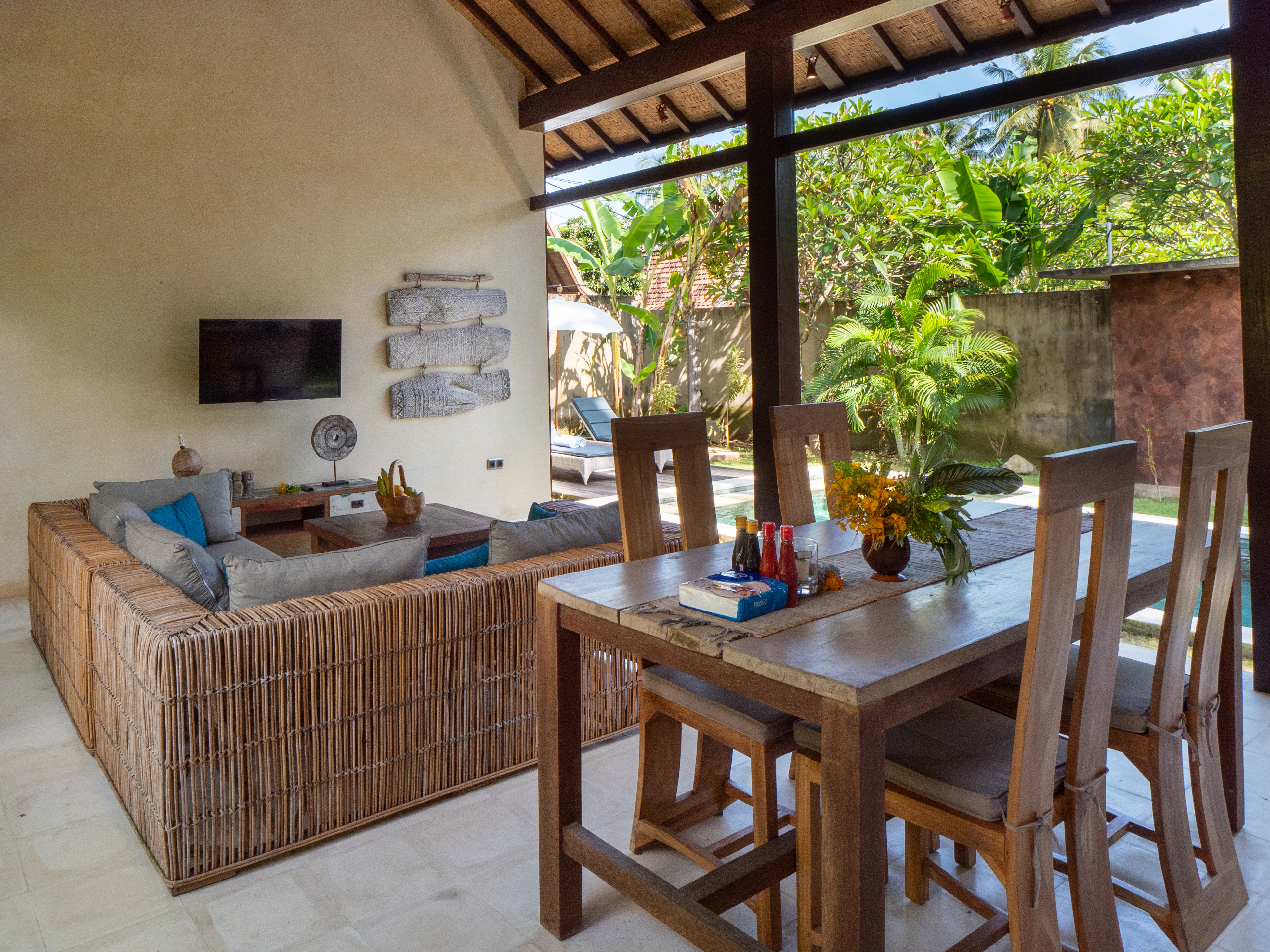 Package of 2 charming beachside villas for sale north Bali