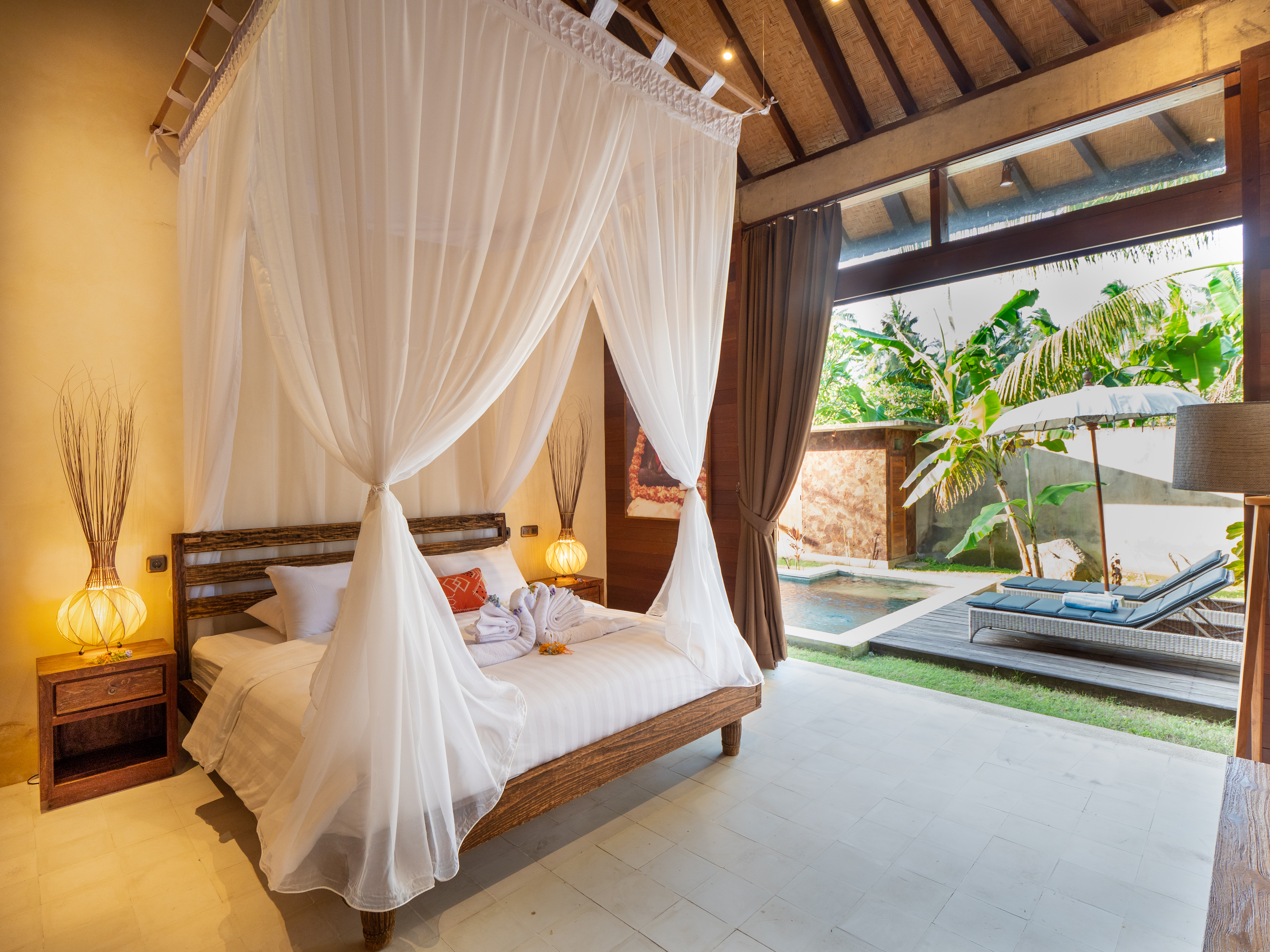 Package of 2 charming beachside villas for sale north Bali