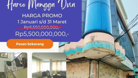 Dijual Ruko Harco Mangga Dua 