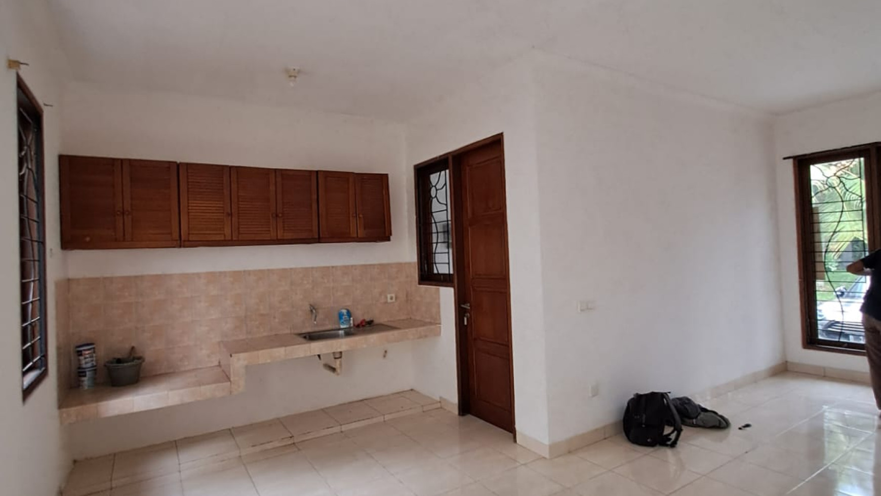 Rumah ahalaman belakang luas di The Green