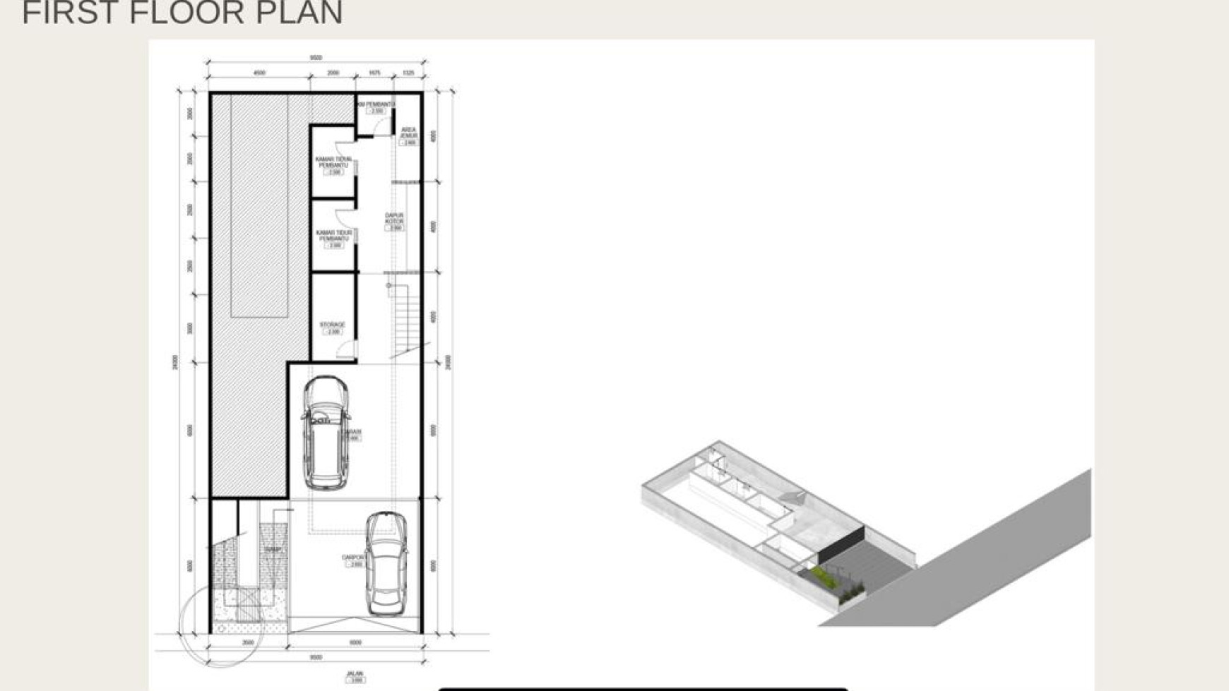 Dijual unit Rumah di The Darmangsa Residence 