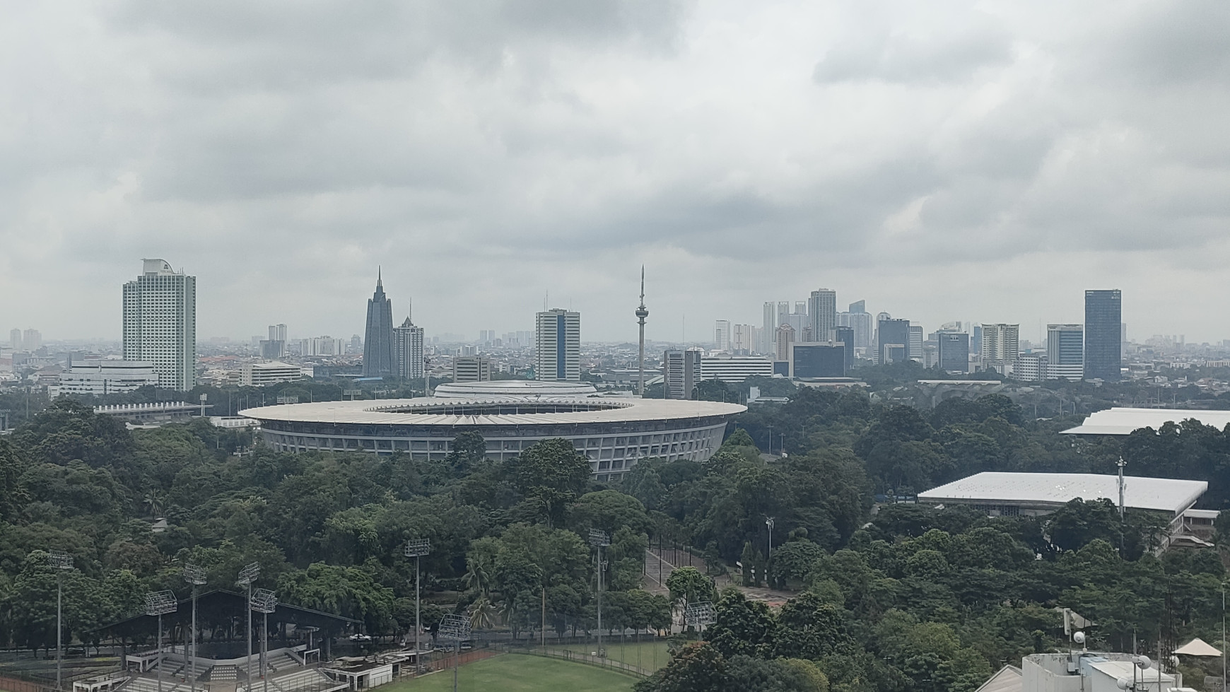 Office The Energy SCBD, 264m2, view ke Senayan