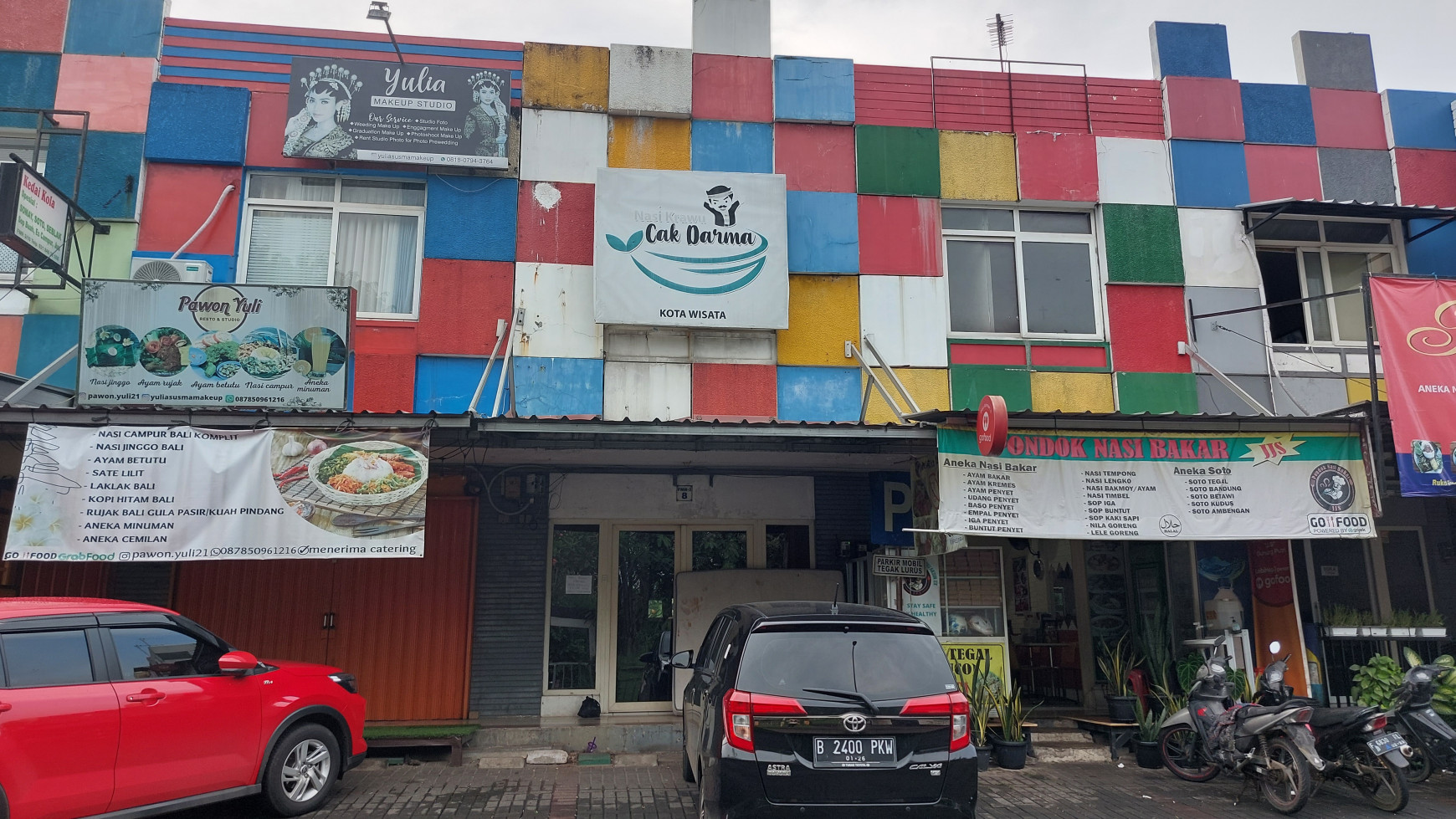 Ruko Kota wisata Murah hadap jalan