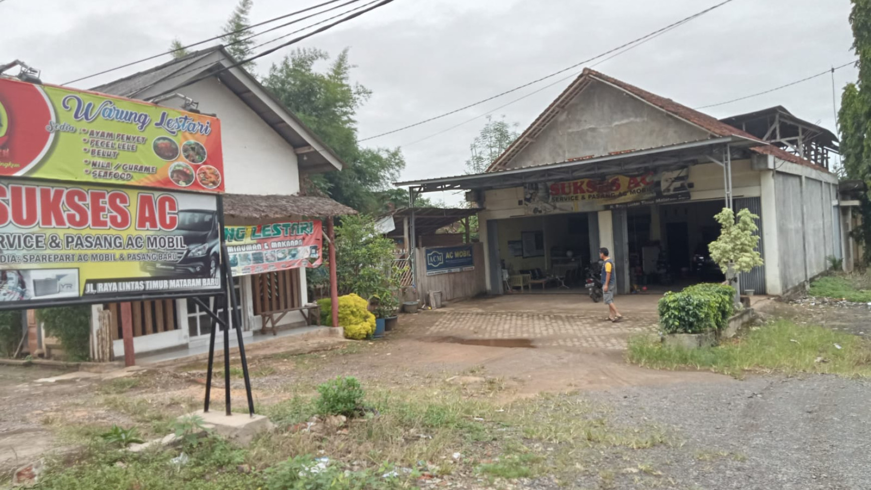 Tanah murah di jalan lintas Sumatera desa Mataram Baru Lampung Timur