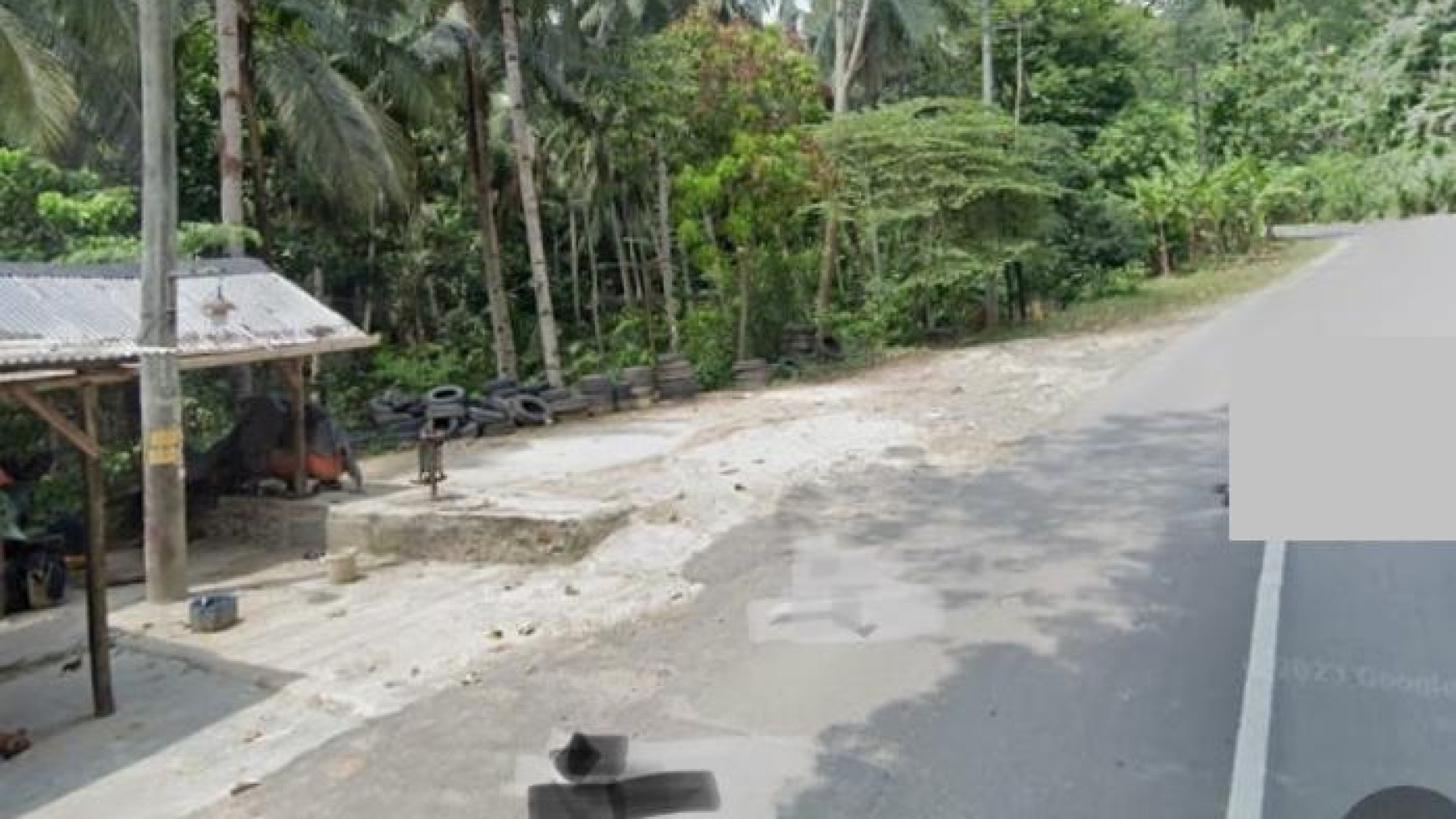 Tanah murah di teluk pandan pesawaran 