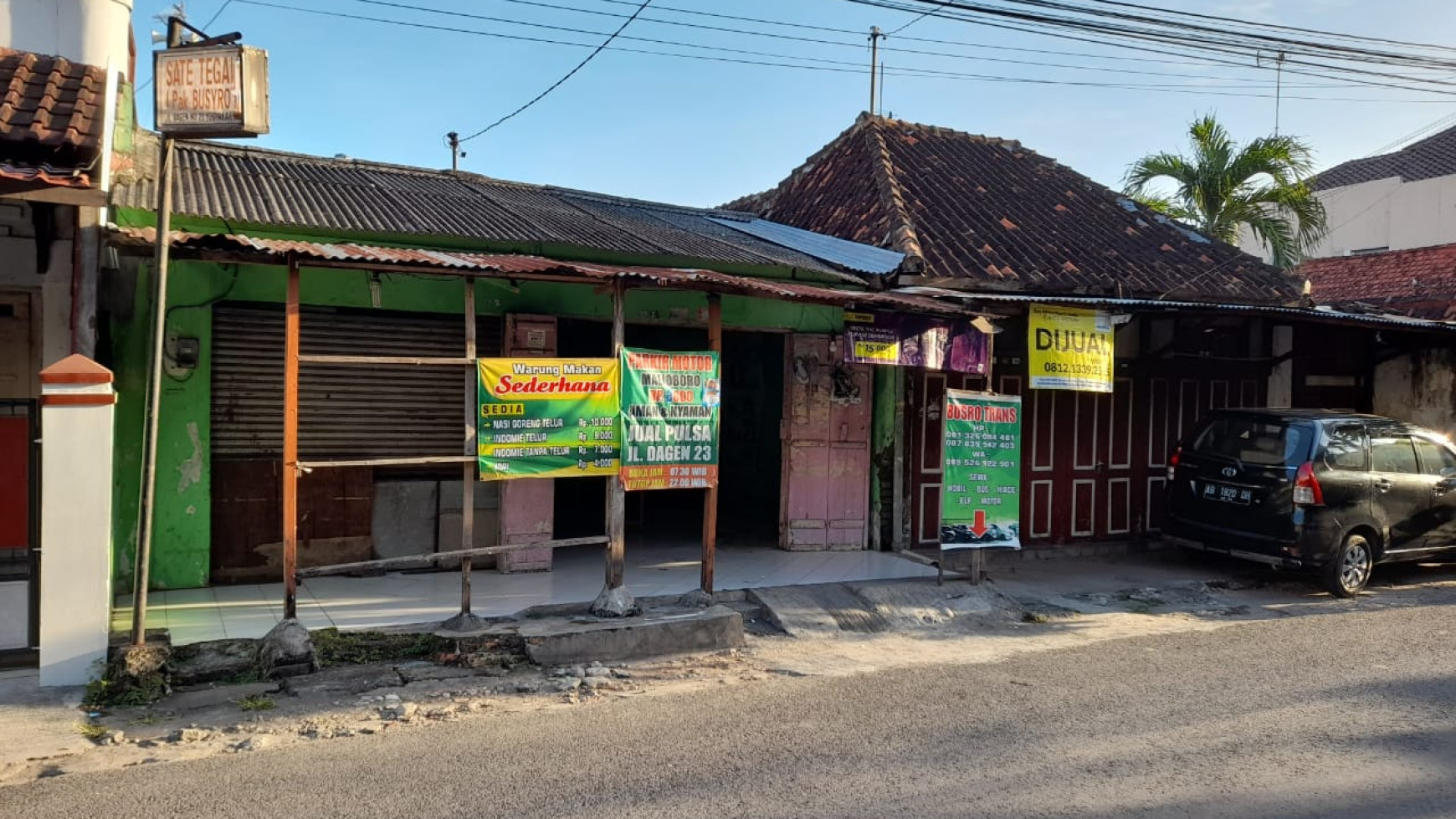 TANAH SELUAS 226 METER PERSEGI, DI JL DAGEN DEKAT MALIOBORO YOGYAKARTA