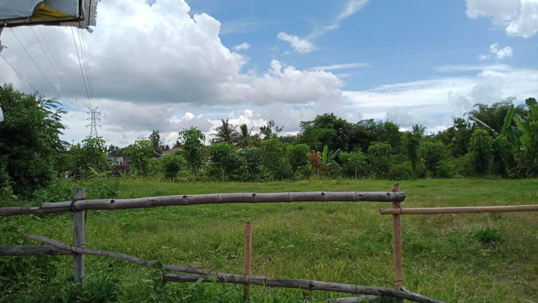 TANAH SELUAS 3899 METER PERSEGI DIPINGGIR JL MAGELANG - YOGYAKARTA