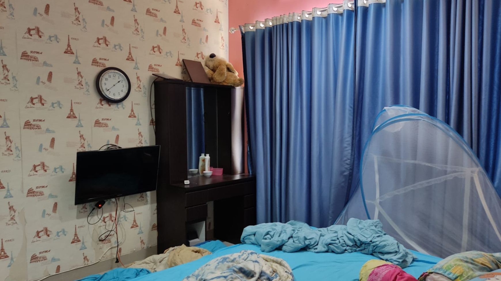 Rumah dalam Cluster Siap Huni, keamanan 24 Jam