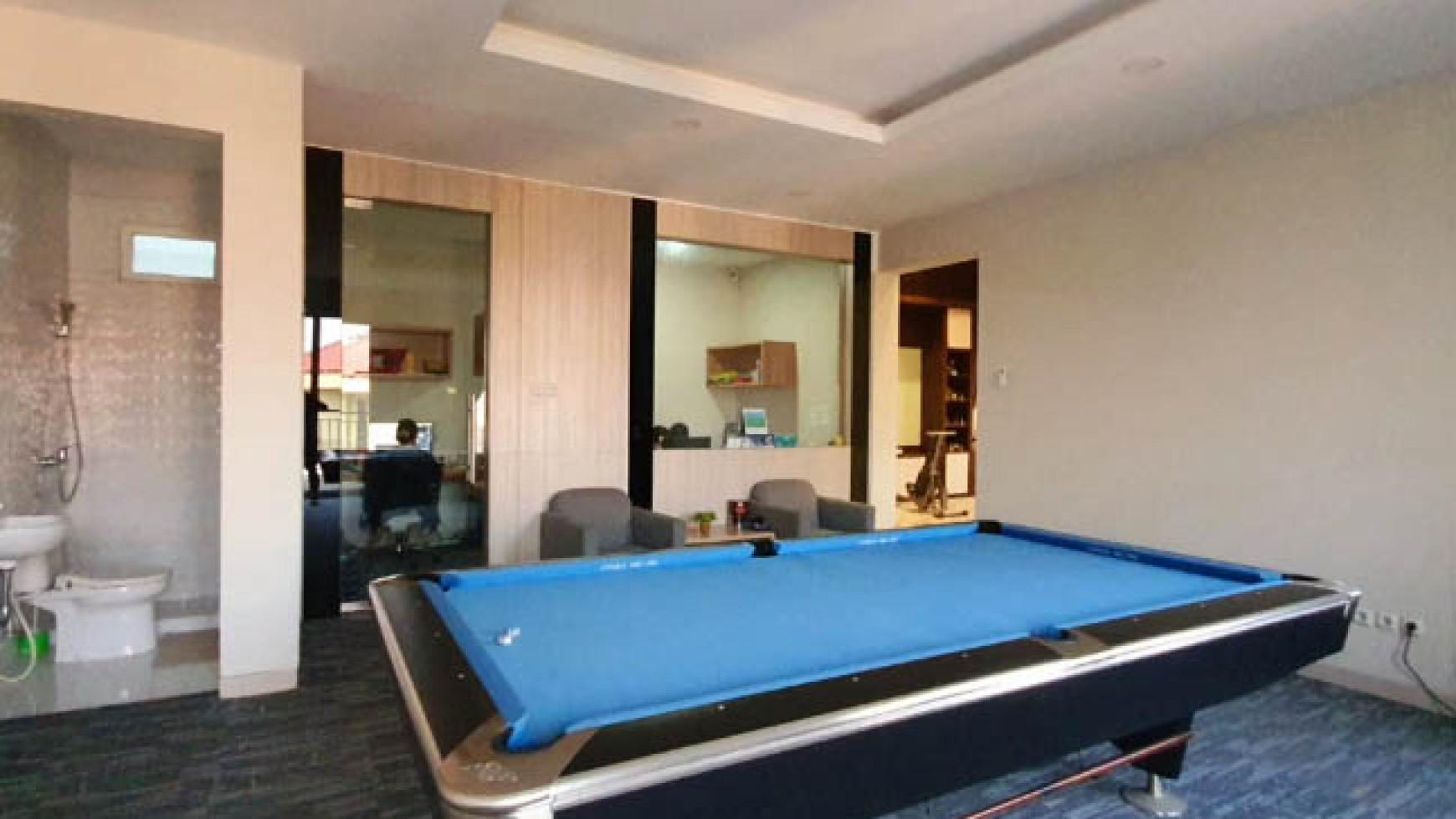 Rumah Mini Basketball Court Karaoke Room, Piano Gym Room, Billiaard Room