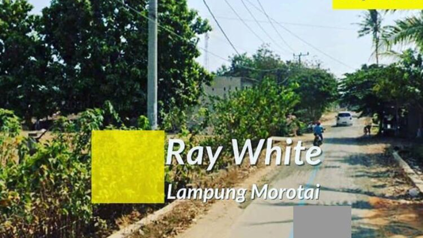 Tanah murah di Way Hui Airan raya Lampung