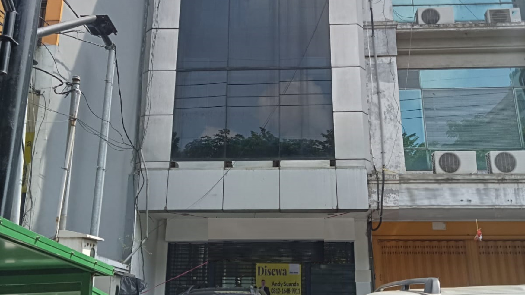 Ruko 3,5 lantai di Pusat Kota Surabaya Jalan Diponegoro