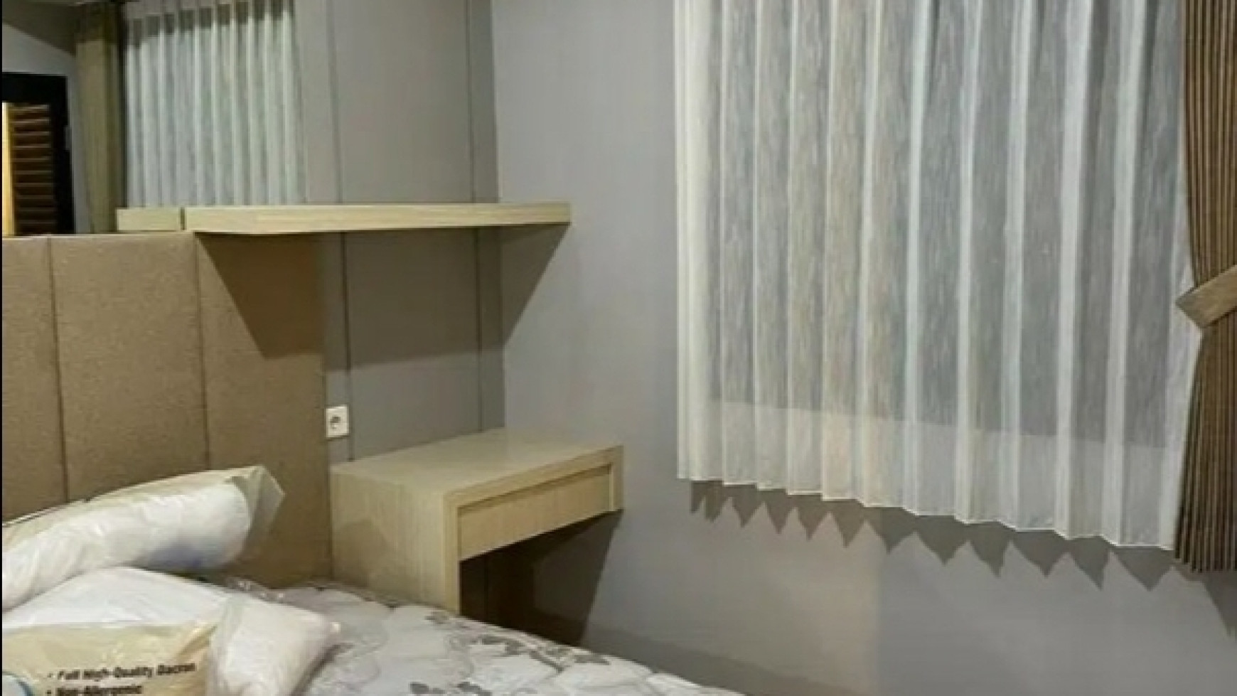 Disewakan Apartemen Denver tipe Studio Full FURNISHED Universitas Ciputra Surabaya