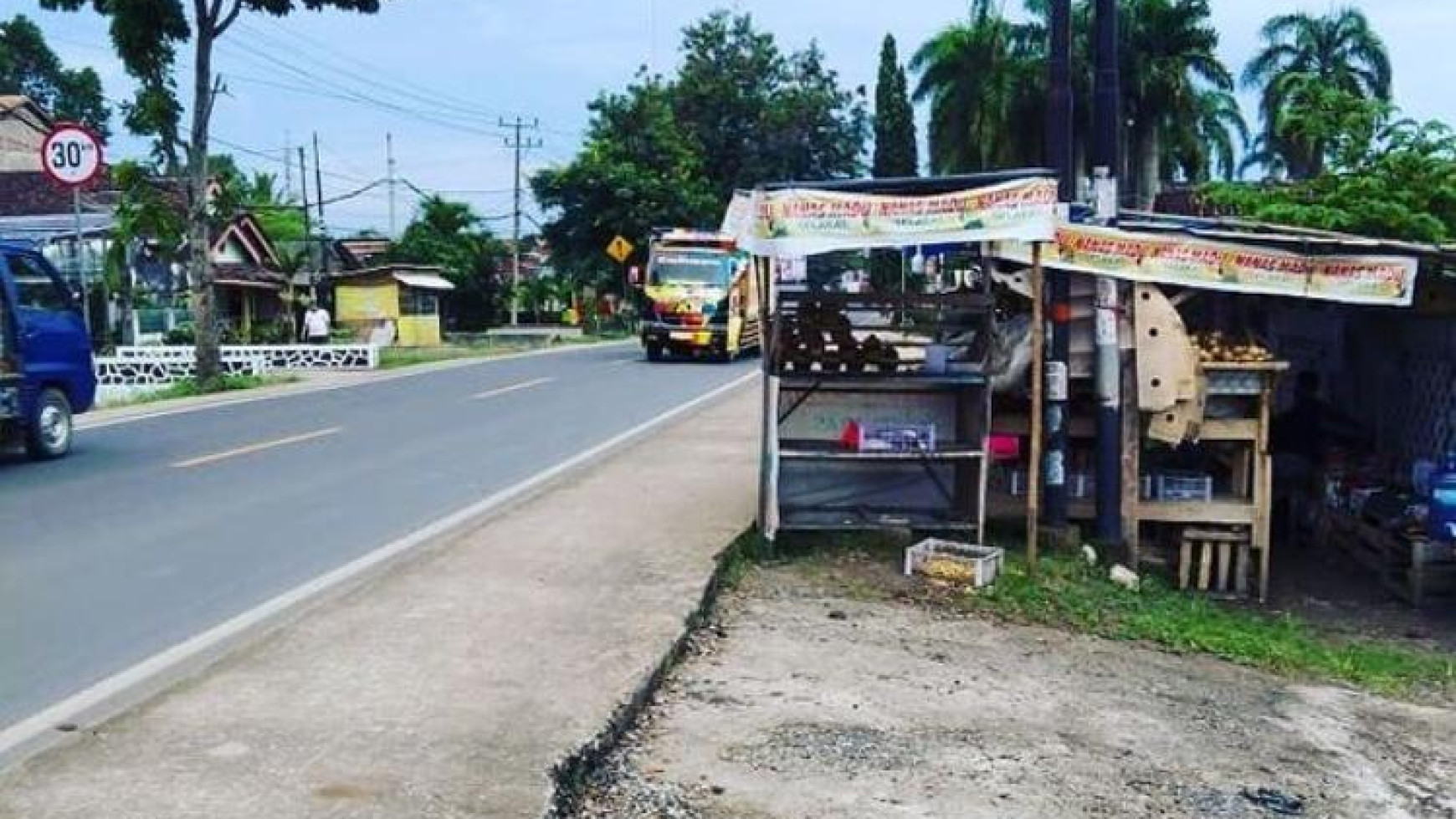 Tanah murah dijalan utama Pringsewu Lampung