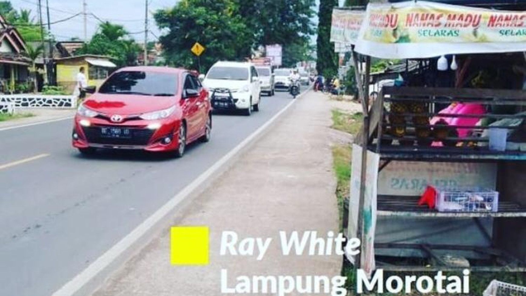 Tanah murah dijalan utama Pringsewu Lampung