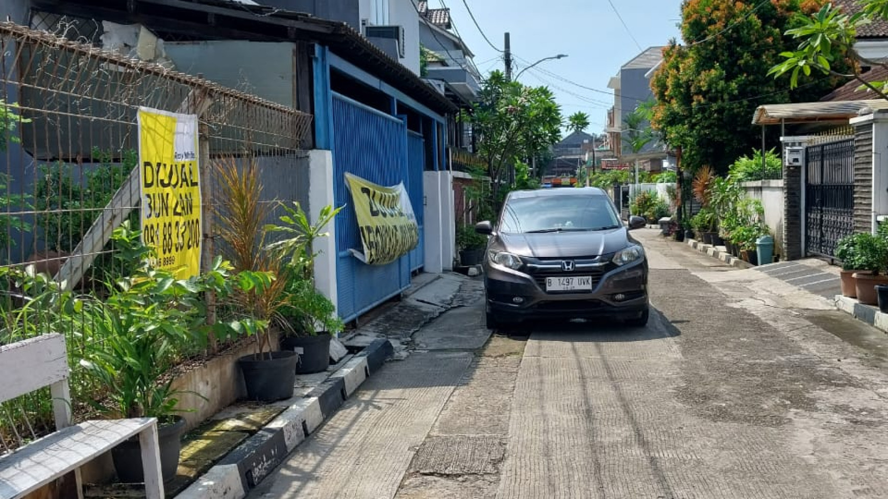 kavling di kelapa sawit V . bisa bangun sesuai keinginan.