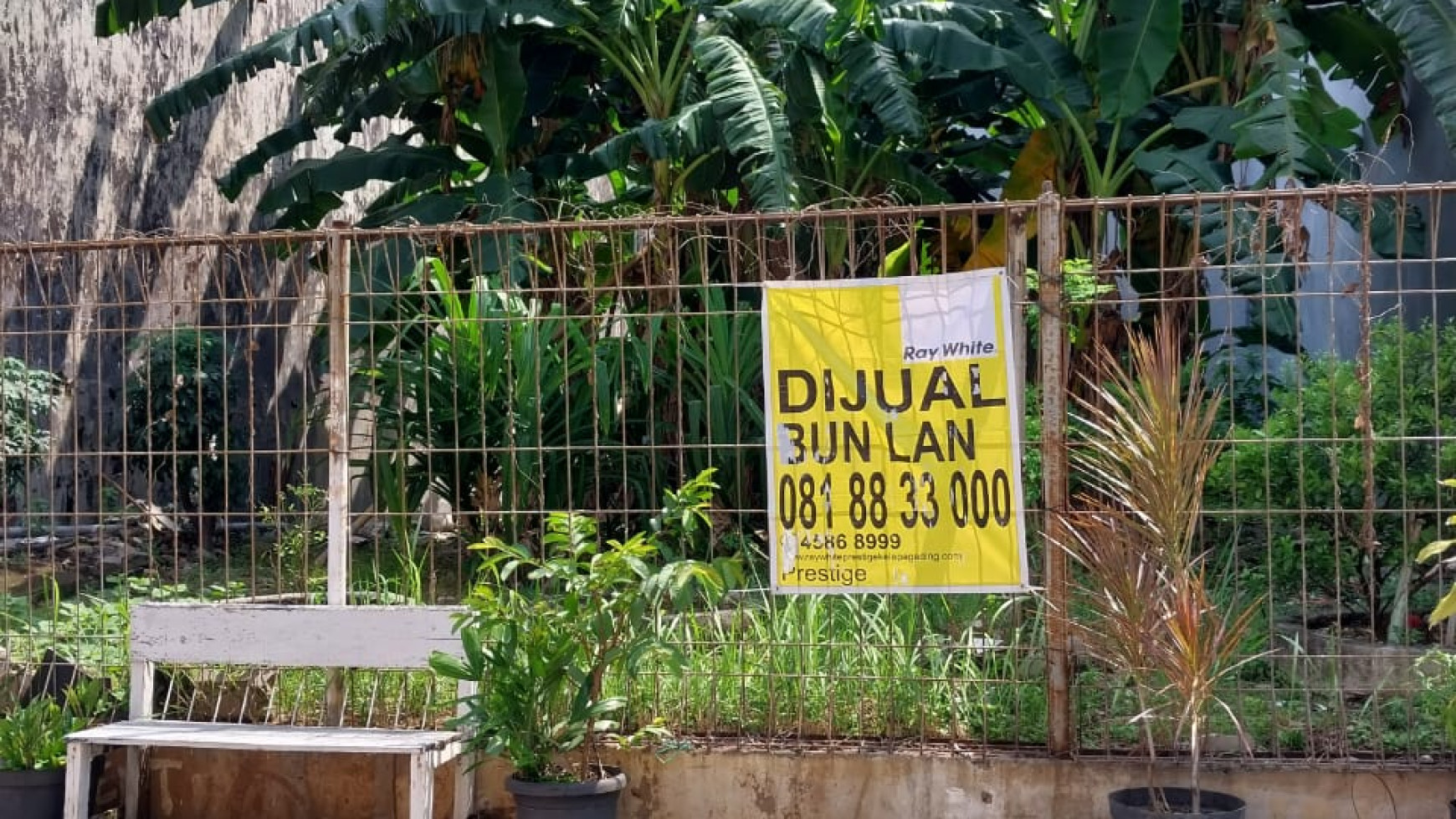 kavling di kelapa sawit V . bisa bangun sesuai keinginan.