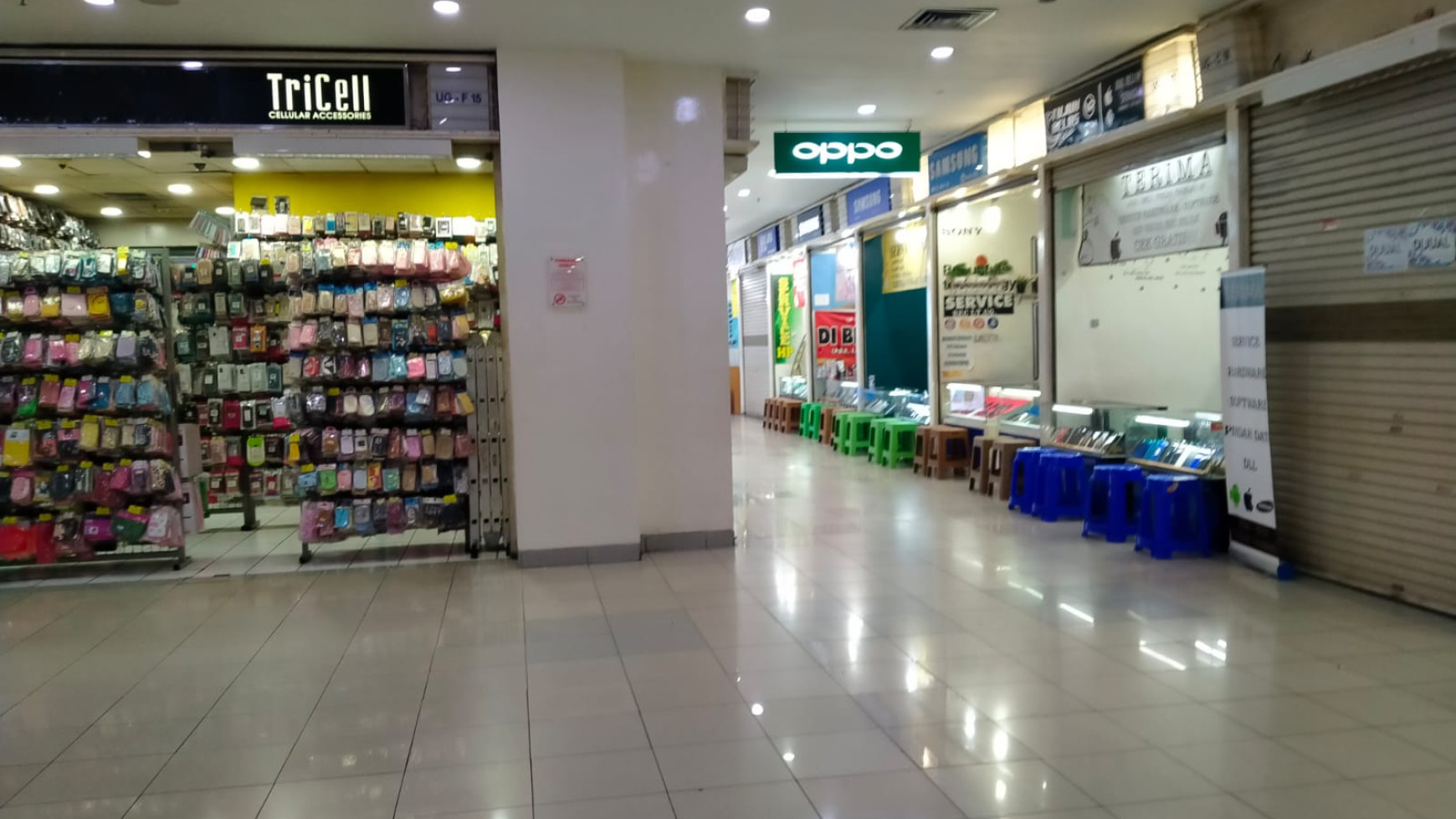 Toko di BEC Mall, Bandung Kota