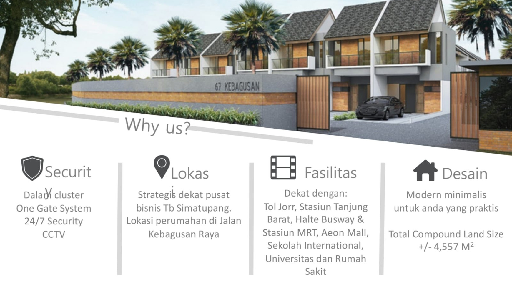 Rumah Brand New 2 Lantai 1,7M an di Kebagusan Raya, Jakarta Selatan