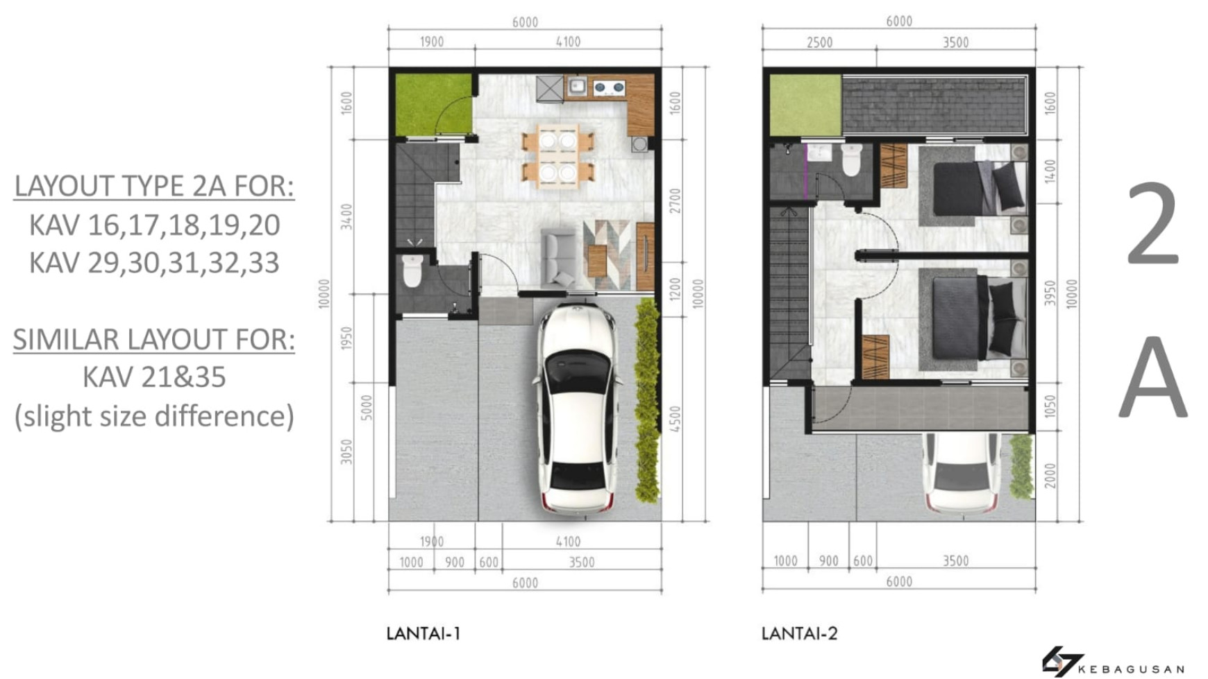 Rumah Brand New 2 Lantai 1,7M an di Kebagusan Raya, Jakarta Selatan