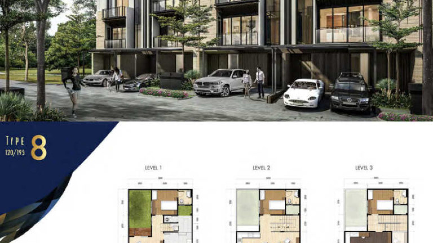 Hot Properti. Rumah 3 Lantai Zora Keia, BSD.
