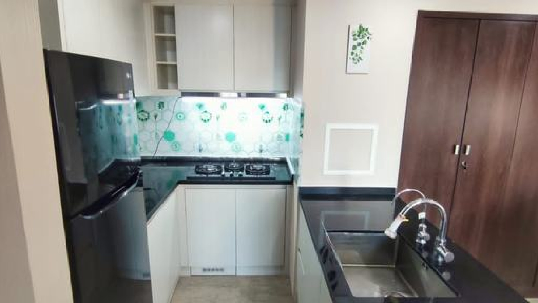 dijual apartemen the branz bsd city type 2 BR, siap huni, lokasi tengah kota, akses mudah, furnish, tinggal bawa koper