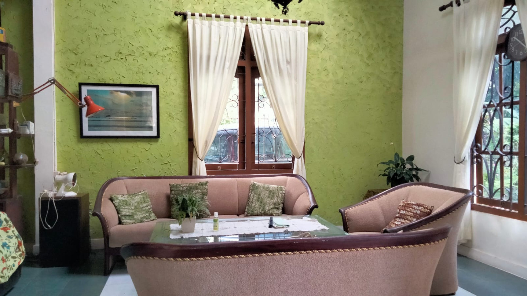 RUMAH SEMI FURNISH + TANAH 3 KAVLING DI PAKEM 