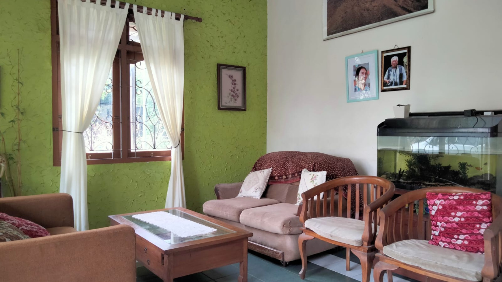 RUMAH SEMI FURNISH + TANAH 3 KAVLING DI PAKEM 