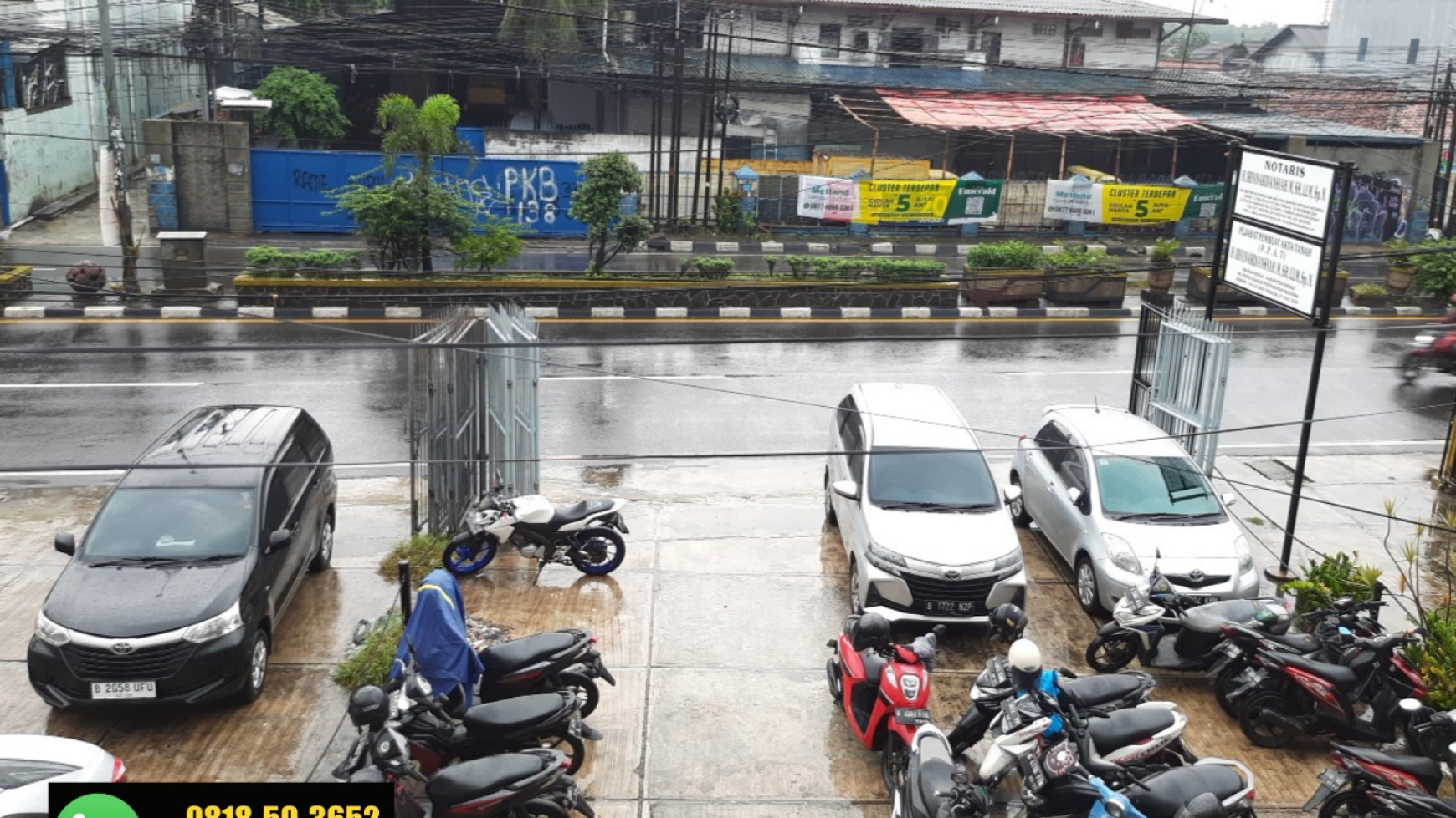 Ruko Jalan Sultan Hasanudin Tambun Selatan Bekasi strategis 3 lantai.