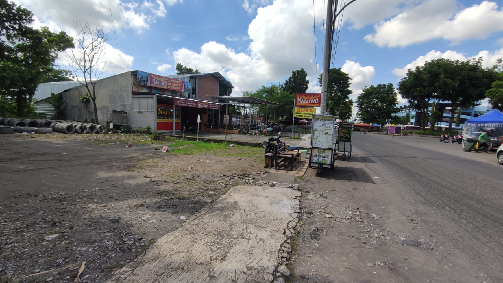 TANAH 600 METER DEPAN JOGJA BAY MAGUWOHARJO