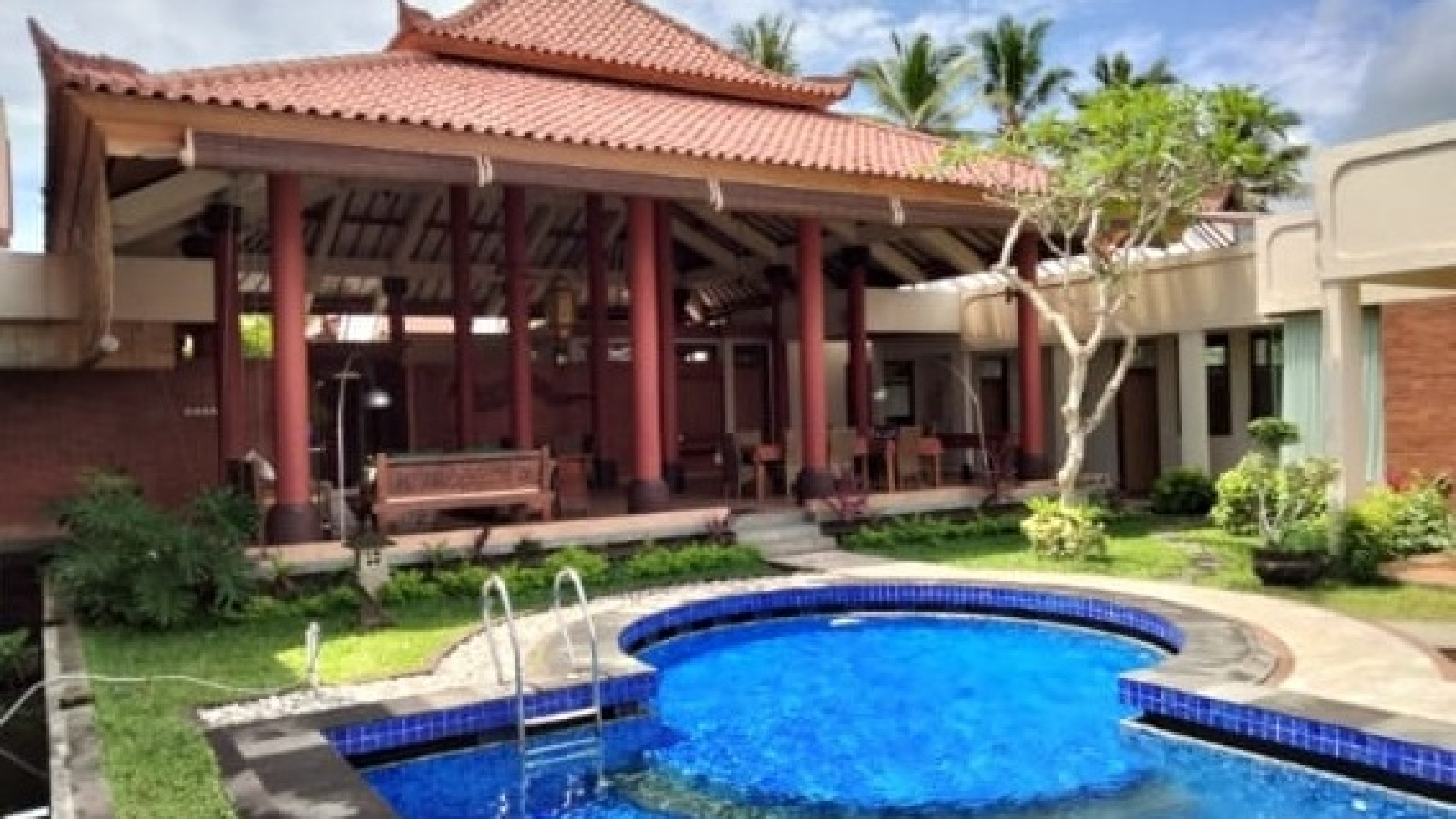 Dijual Villa Ubud terdapat 3 Bangunan Rumah @Villa Casa Dhyana, Gianyar, Bali